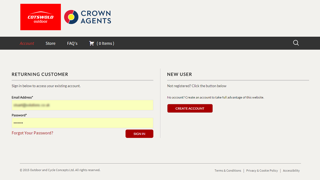 Cotswold Outdoor DFD Solutions