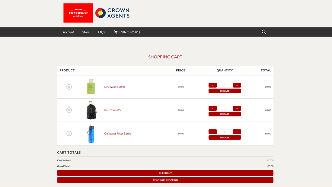 Cotswold Outdoor DFD Solutions